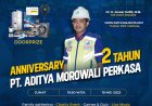 Aniversary PT Aditya Morowali Perkasa yang Kedua: Amping Up Our Family Bonds
