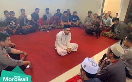 Kerap Dengarkan Lantunan Suara Adzan, Tahanan Kasus Narkoba Polres Morowali Masuk Islam