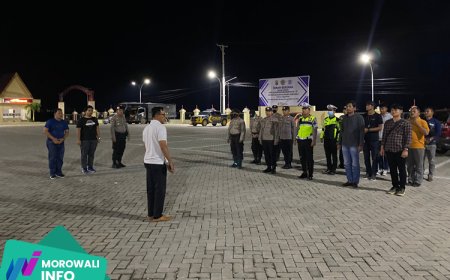 Kegiatan Rutin Yang Ditingkatkan ( KRYD ) POLRES Morowali