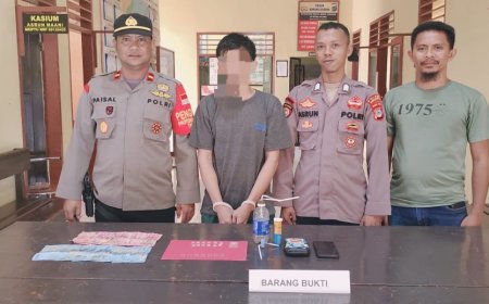 Akibat Kena PHK, Seorang Kepala Rumah Tangga Tertangkap Tangan Jual Narkotika