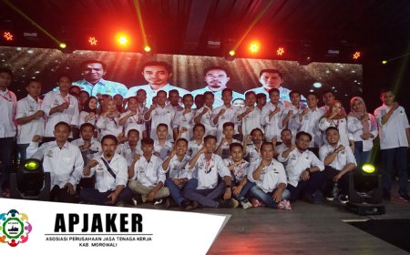 Kegiatan Pengukuhan Pengurus APJAKER Morowali Berlangsung Meriah Dan Sukses