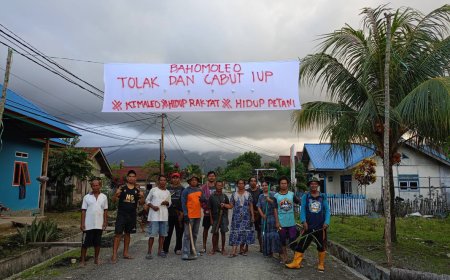 Bungku Tengah Bergema: Penolakan IUP Mineral Logam Terus Bersuara dengan Keras di Desa Bahomoleo