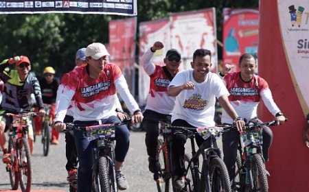 Seribu Wajah, Seribu Warna: Morowali Rayakan Kemerdekaan dengan Spektakuler Color Run dan Fun Bike