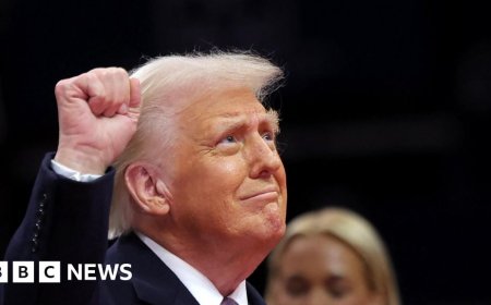 Watch: Key moments from President Trump's inauguration day