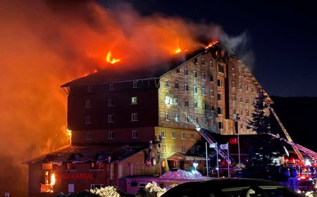 Hotel fire at Turkiye ski resort kills at least 10