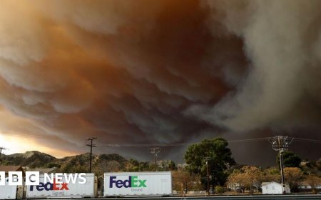 New fast-growing wildfire erupts near Los Angeles