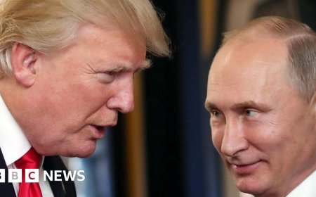 Trump tells Putin to end 'ridiculous war' in Ukraine or face new sanctions