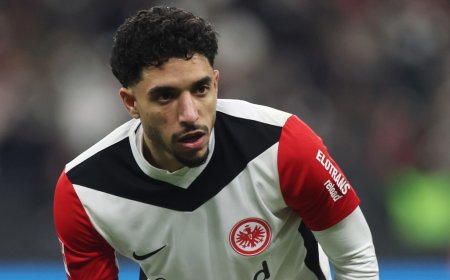 Omar Marmoush signs with Man City on transfer from Eintracht Frankfurt
