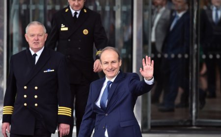 Micheal Martin returns as Irish prime minister