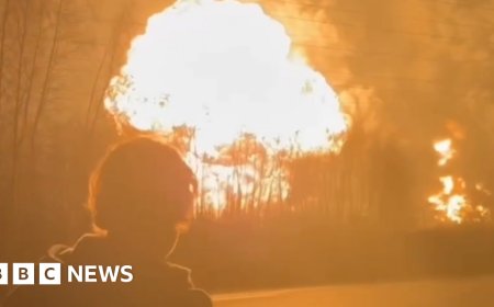 Ukraine claims drone strike on Russian oil refinery