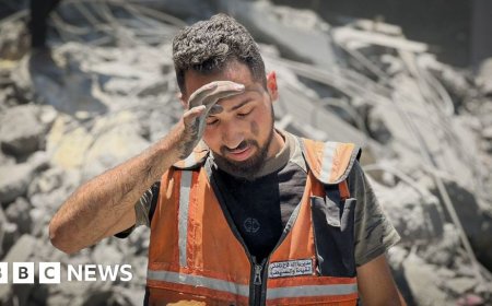 Gaza rescuers face toll of their work: 'I have become afraid of my own memories'