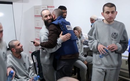 Video: Released Palestinian prisoners reunite with their families