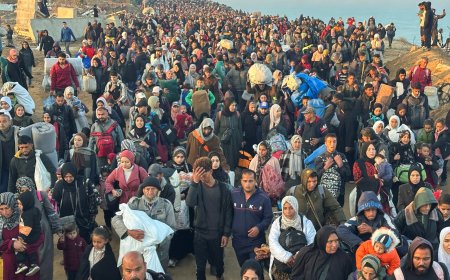 Palestinians return to north Gaza