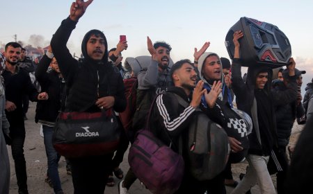 Palestinians return to north Gaza after over a year, Hamas hails ‘victory’