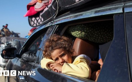 'My home is no longer there': Palestinians return to north Gaza