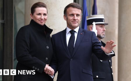 Danish PM in whirlwind EU trip as Greenland unease grows