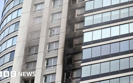Dozens evacuated in Argentine skyscraper fire
