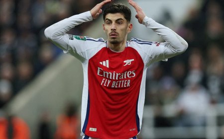 Havertz hits Arsenal’s Premier League hopes as knee surgery ends season