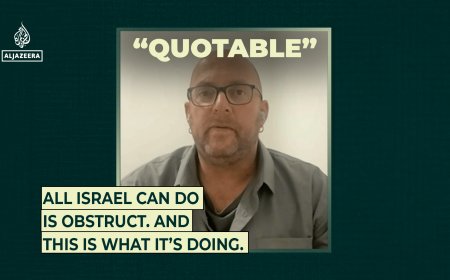 “All Israel can do is obstruct. And this is what it’s doing.”