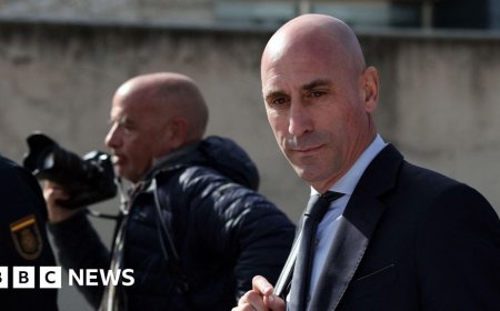 Spain's ex-football boss Luis Rubiales fined for World Cup kiss