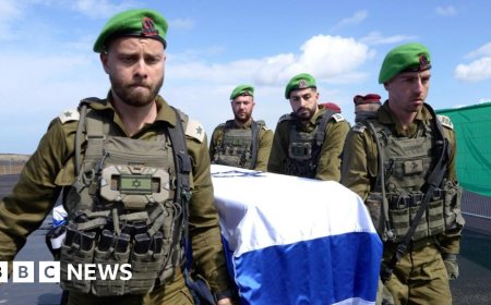 Israel's 'hearts lie in tatters' as Hamas hands over first dead hostages