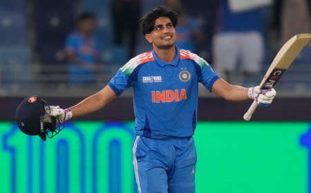ICC Champions Trophy 2025: India’s Gill steers nervy win against Bangladesh