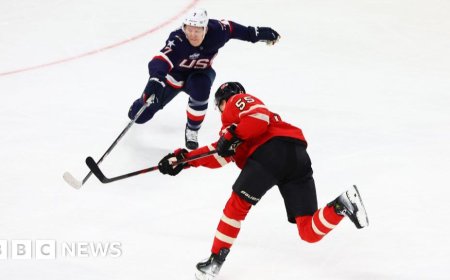 Canada beats US in revenge hockey rematch played on political thin ice