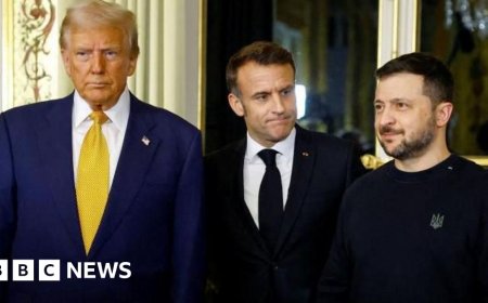 Trump says Starmer and Macron 'haven't done anything' to end Ukraine war