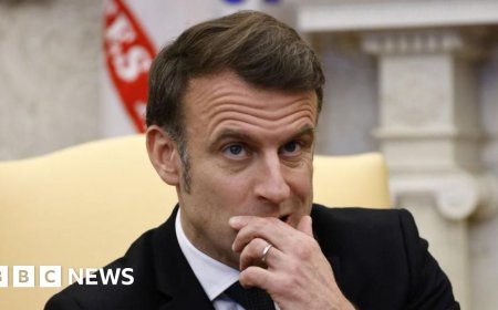 Macron walks tightrope with Trump as he makes Europe's case on Ukraine