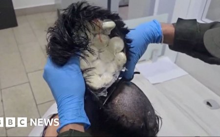 Man arrested trying to smuggle drugs under toupee