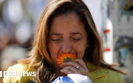 Israelis pay last respects to hostage mother and sons killed in Gaza