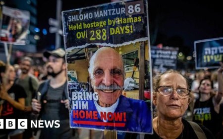 Israel confirms Hamas handed over hostages' bodies as Palestinian prisoners released