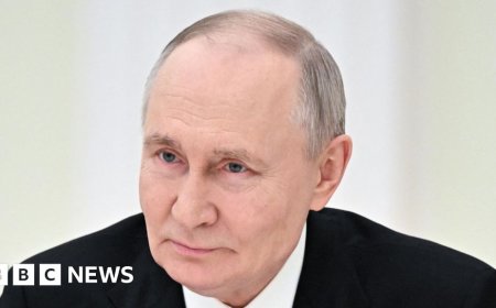 Steve Rosenberg: Vladimir Putin can afford to sit back and watch events unfold