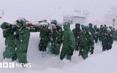 Four dead and several missing after India avalanche