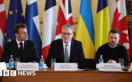 Starmer announces 'coalition of the willing' to guarantee Ukraine peace