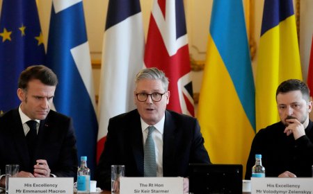 UK says several Ukraine truce options on table after France floats plan