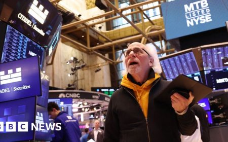 Stock markets fall after US tariffs spark trade war fears