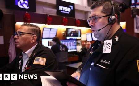 US stock markets fall after tariffs spark trade war fears