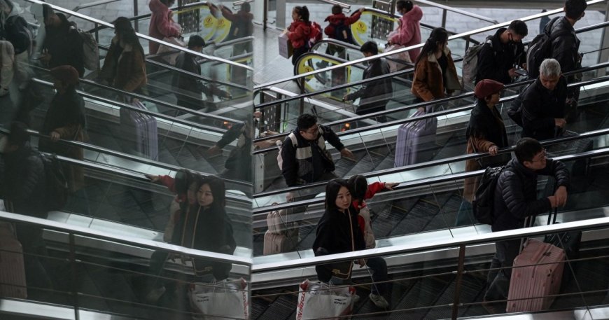 Millions in China head home for Lunar New Year in ‘record high’ migration