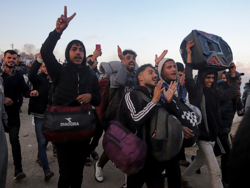 Palestinians return to north Gaza after over a year, Hamas hails ‘victory’