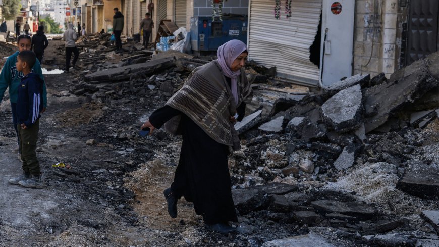Israeli operation in occupied West Bank forcibly displaces Palestinians