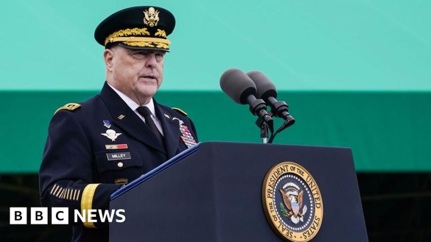 Pentagon strips Gen Milley of security detail and clearance