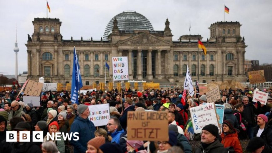 Around 160,000 protest against far-right in Berlin