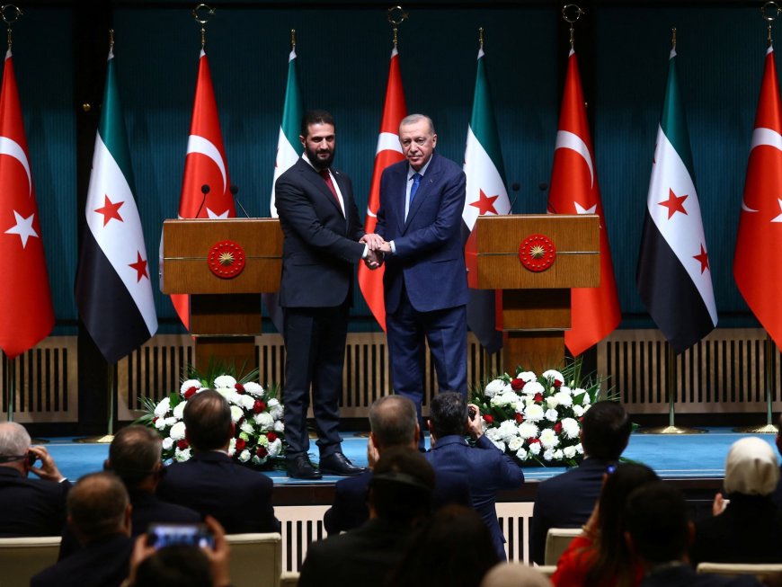 Syria’s al-Sharaa, Turkiye’s Erdogan talk Kurdish fighters, defence pacts