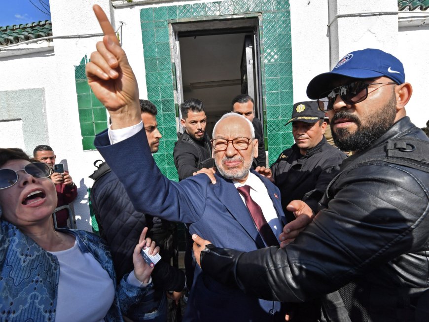 Tunisia’s Ennahdha party slams lengthy jail term for its leader Ghannouchi