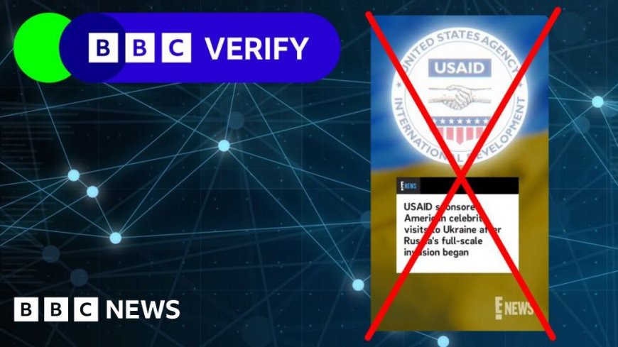 False video claims Hollywood stars were paid by USAID to visit Ukraine