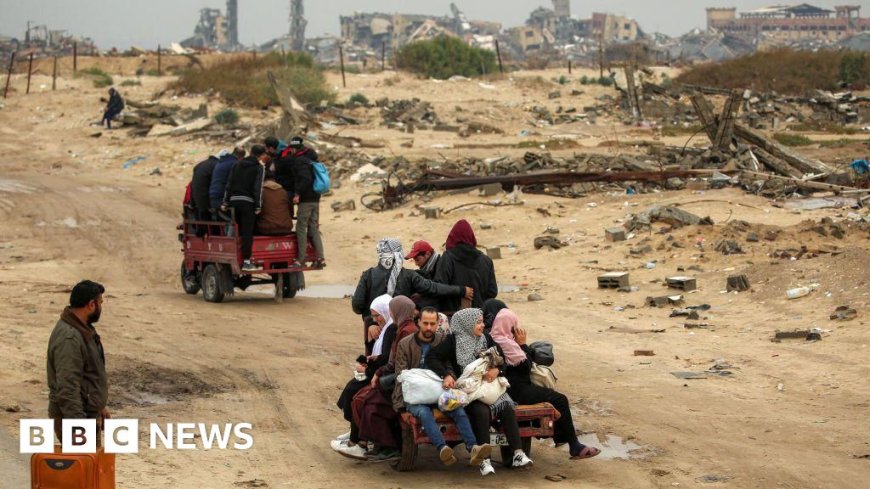 Trump says no right of return for Palestinians under Gaza plan