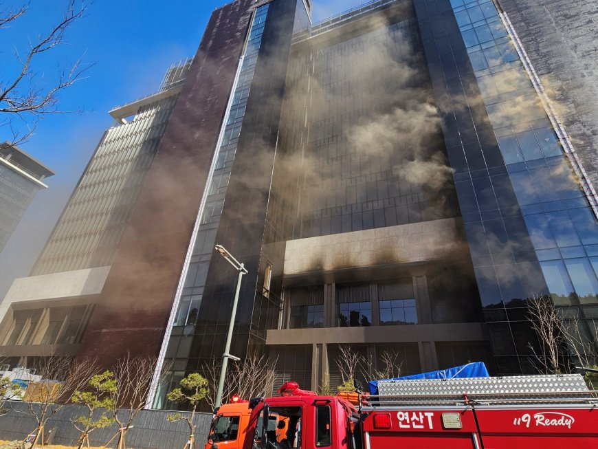 At least 6 killed in fire at South Korean hotel construction site