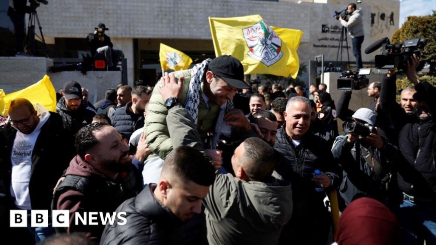 Watch: Crowds gather to welcome freed Palestinians prisoners