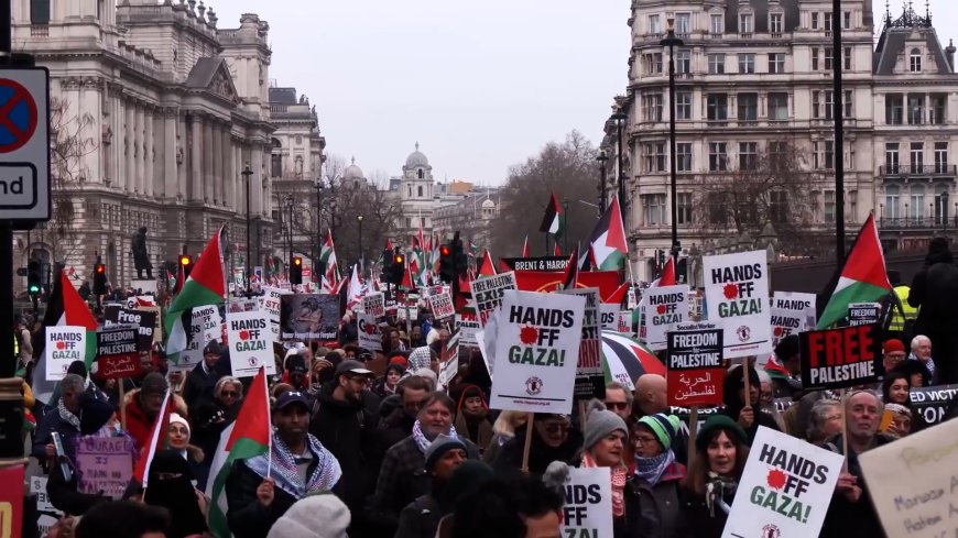 Video: Protesters around the world condemn Trump’s ‘takeover’ plan for Gaza